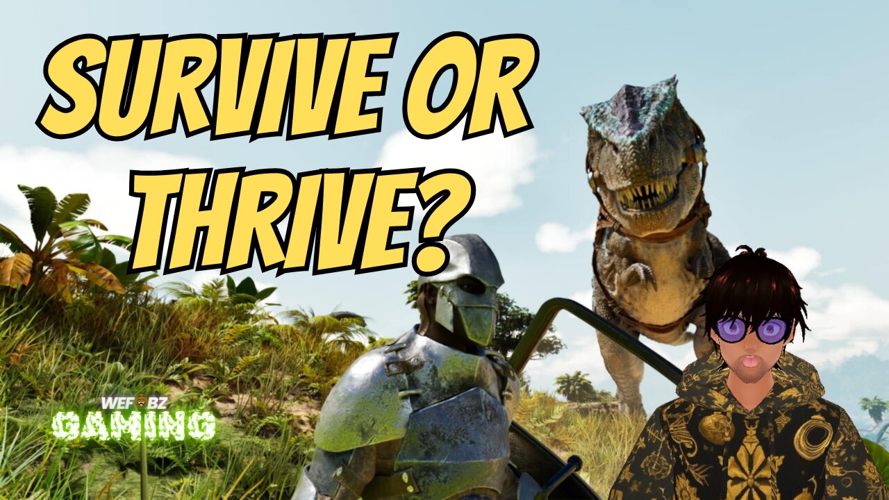 Ark Survival Ascended: Day 15 – Can This VTuber Survive? (Wefobz Gaming)
