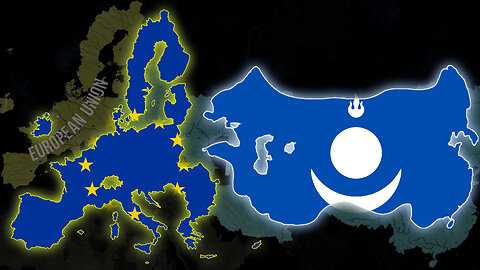 European Union Vs Mongol Empire - HOI4 Timelapse 2025