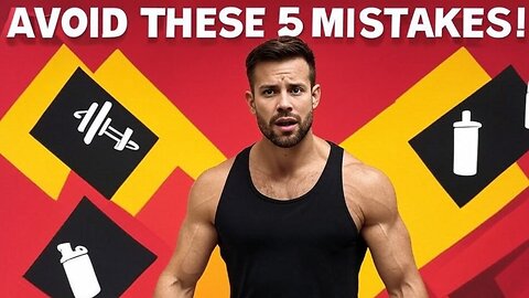 Avoid These 5 Common Fitness Mistakes! Important Tips for Beginners