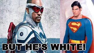 FAKE Captain America Anthony Mackie GOES AGAINST the Woke narrative on representation for Superman!