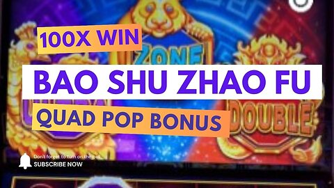 100x Win on Bao Zhu Zhao Fu w/FOUR Pop Bonus 💥🎰🧨
