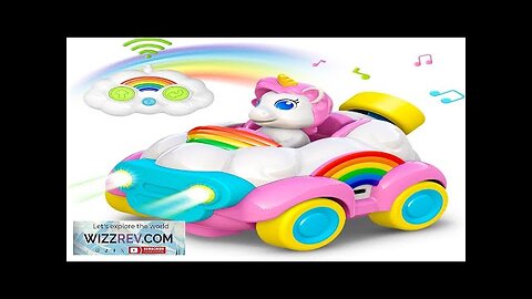 Unicorn RC Cars Toys for Girls Rechargeable Remote Control Car for 2 Review