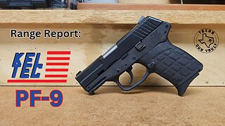 Range Report: Kel-Tec PF-9 (a small, thin & light single stack 9mm CCW pistol)