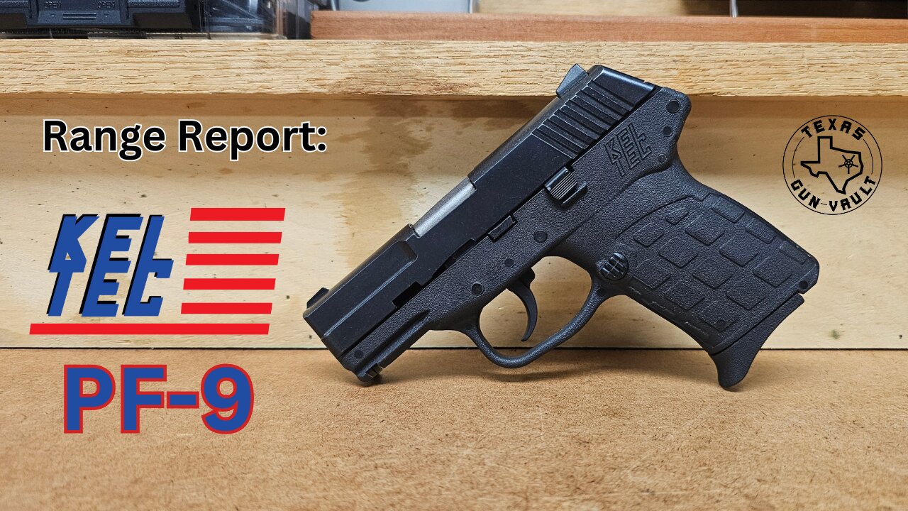 Range Report: Kel-Tec PF-9 (a small, thin & light single stack 9mm CCW pistol)
