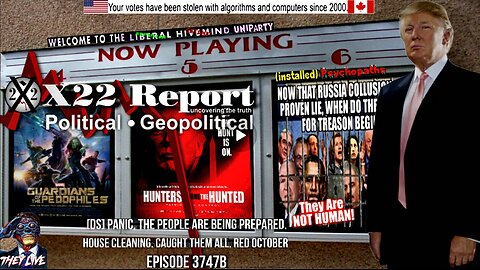 Ep 3747b - [DS] Panic, The People Are Being Prepared, House Cleaning, Caught Them All, Red October