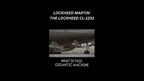 I'm Shocked by Lockheed CL-1201 of US Air Force Transport! #shorts #usairforce #engineeringmarvel