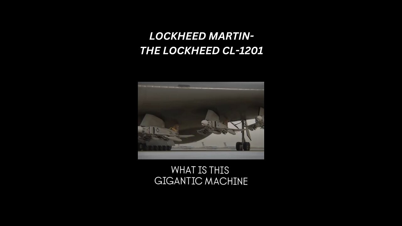 I'm Shocked by Lockheed CL-1201 of US Air Force Transport! #shorts #usairforce #engineeringmarvel