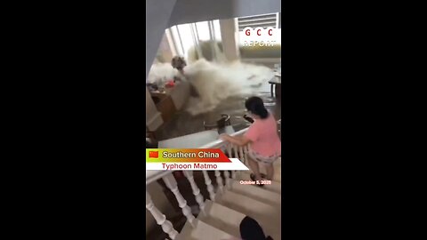 #China #TyphoonMatmo #Storm #Guangdong #climate #anomaly #climatecrisis #weather #destruction