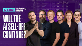 Is the AI RALLY OVER? 📉 Trading the Tech Flush | Live Trading February 17 | PANW CDNS NNE QMCO DVN