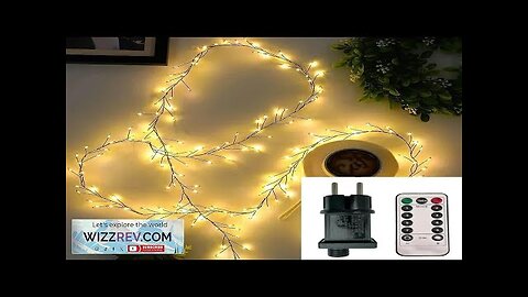 LED String Fairy Lights Firecracker Lights Outdoor Cluster Christmas Light Garland New Review