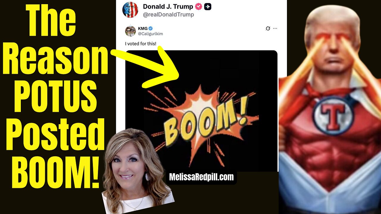 Real Reason POTUS Posted BOOM! Sat 10:30 AM 7-11-26