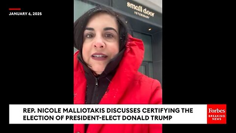 No Snow Will Stop Us': Nicole Malliotakis Discusses Certifying The Election Of Donald Trump