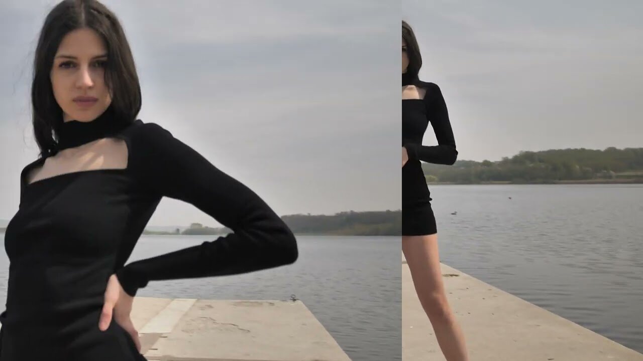 Cinematic fashion video portrait - video book - Model film 4K ( Gh5 )