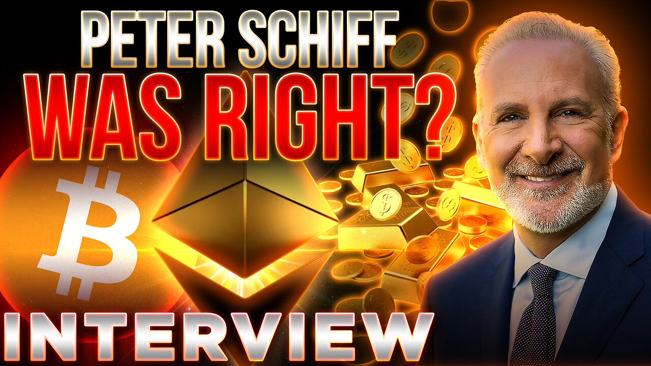 Gold vs Tokenized Gold on Ethereum🔥Peter Schiff INTERVIEW