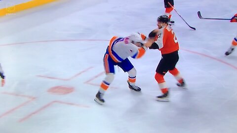 Islanders M. Tsuplakov vs. Flyers S. Laughton 🤜🏻🤛🏻👊🏻