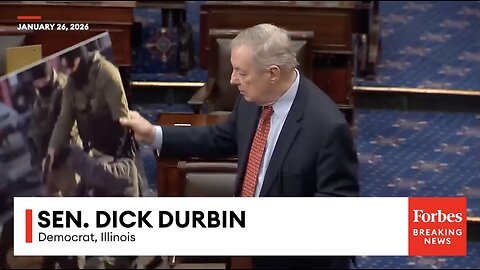 Dumbass Dick Durbin uses fake AI photo of Alex Pretti getting killed by Border Patrol agents