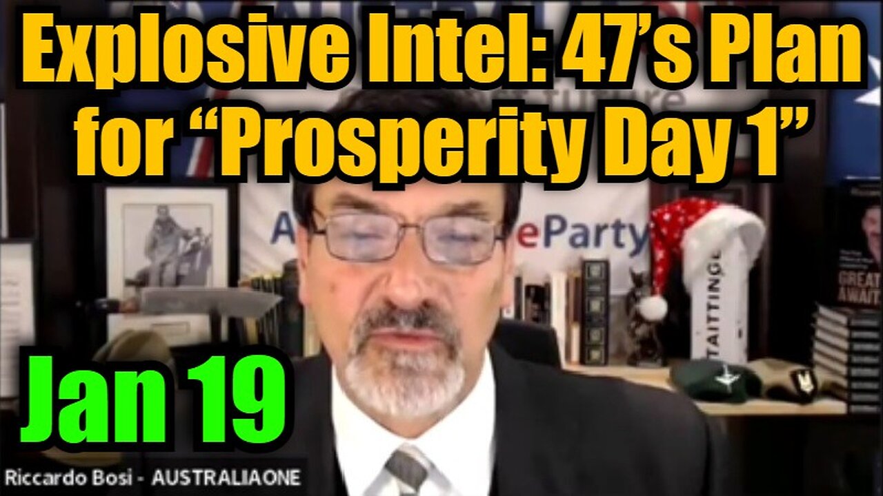 LTC Riccardo Bosi: Explosive Intel: 47’s Plan for “Prosperity Day 1”