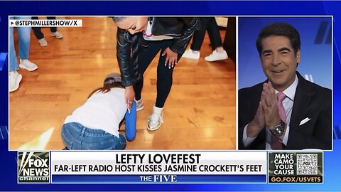 Liberals are KISSING Jasmine Crockett’s FEET 👣💋