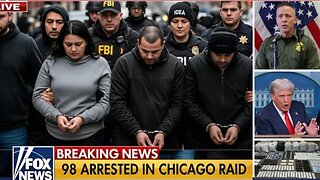 🚨 ICE, DEA & FBI Strike in Chicago — 4.3 Tons of Drugs Seized, 98 Arrested ~ By Operation News Network (10.28.25)
