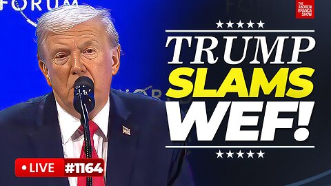 LIVE: Trump Trashes Globalists at World Economic Forum!
