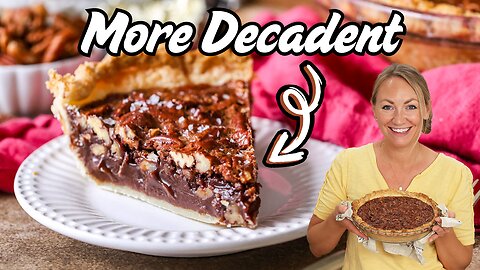 Pecan Pie is Even Better with Chocolate