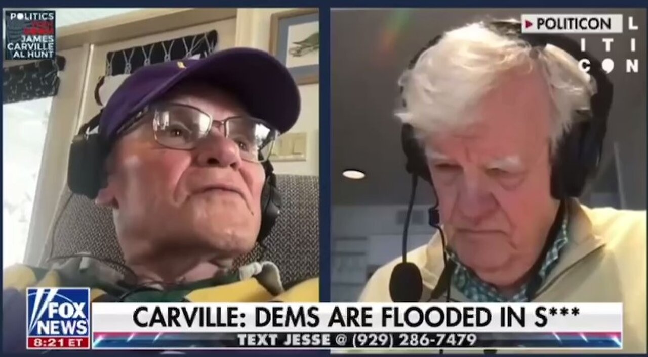 Dem Strategist James Carville: Dems Are Flooded in Sh*t!