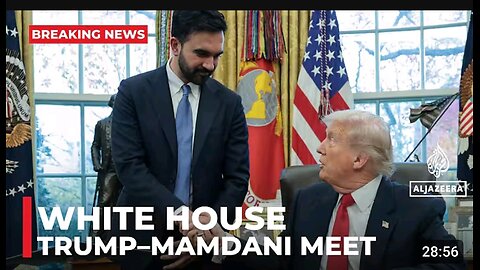 US President Trump meets New York City Mayor-elect Mamdani at the White House