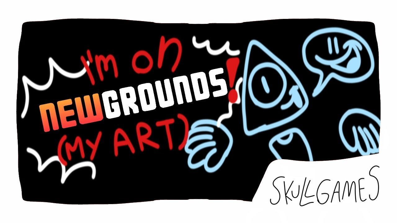 I'm On Newgrounds! (my art is on Newgrounds) | there are other art on their...