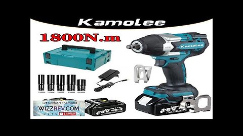 Can Open Truck Tires Kamolee Tool DTW700 1800N.m High Torque Electric Impact Review