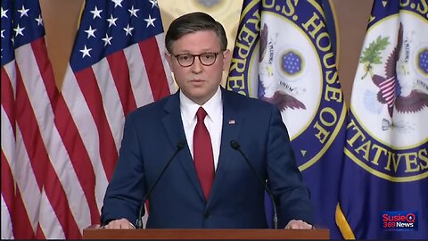 Speaker Mike Johnson speaks on day 41 of the government shutdown