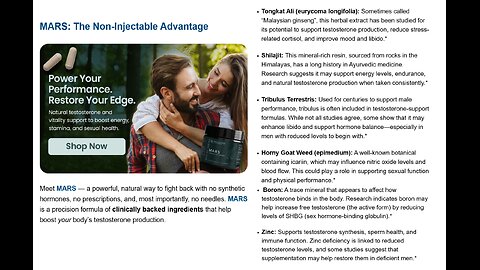 Natural Testosterone Boosters Preferred Over Synthetic Testosterone Injections, Dr Peter McCullough™