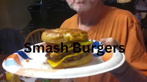 Smash Burgers On The Griddle