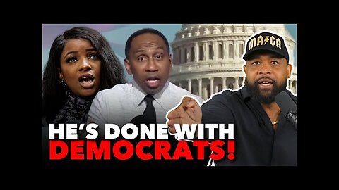 Stephen A Smith QUITS ON Jasmine Crockett and Democrats