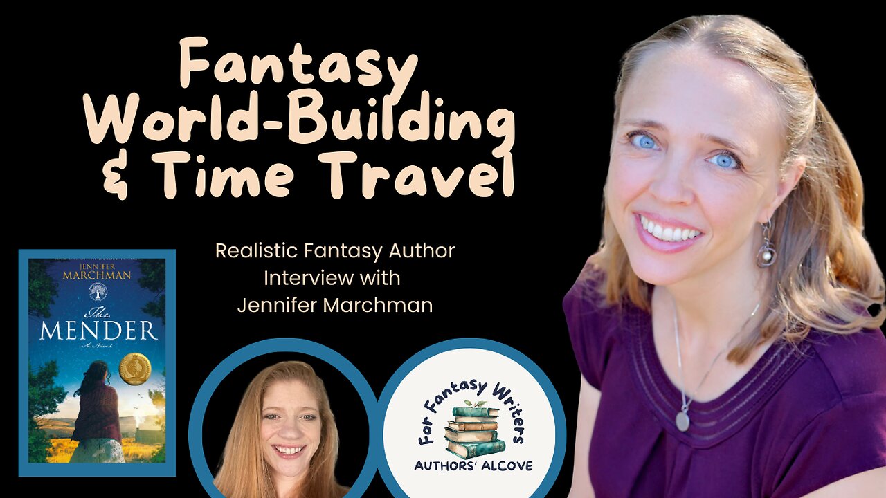 Fantasy World-Building & Time Travel: Writing Realistic Fantasy with Jennifer Marchman