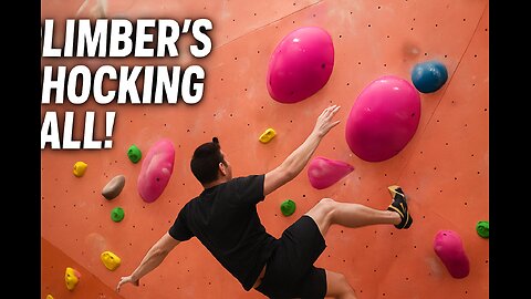Climber’s Shocking Fall!
