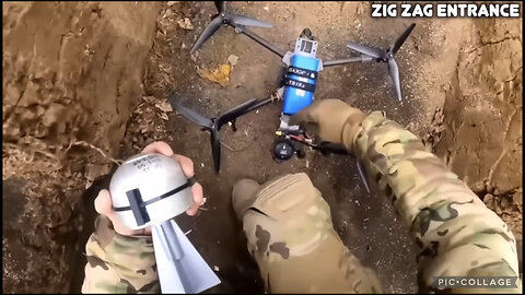 SURVIVING DRONE WARFARE: FOR STARTERS ADD UMBRELLA TO “BUG OUT BAG” (CREDIT: CIV DIV)