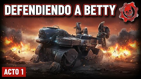 Defendiendo a BETTY 🚛💥 | Gears of War 2 Acto 1 (Co-op Local)