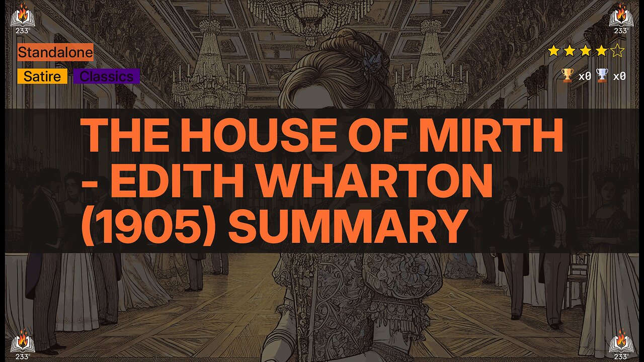 The House of Mirth - Edith Wharton (1905) Summary