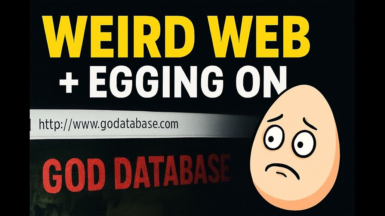 WEIRD WEB + EGGING ON 🥚 | Exploring cursed sites 😭 | !discord !sub