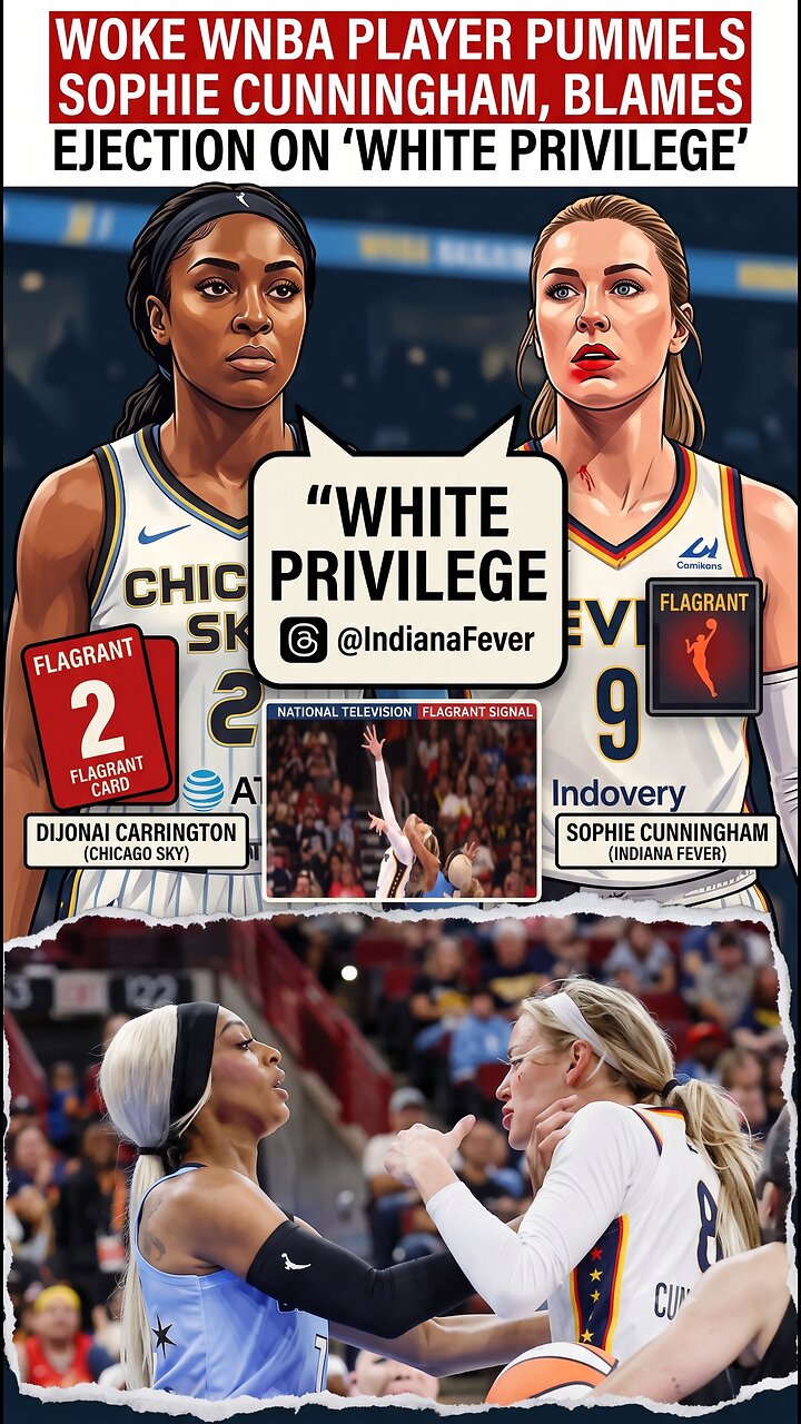 WNBA Ejection Drama: "White Privilege" Excuse SHUT DOWN! ๐๐ thumbnail