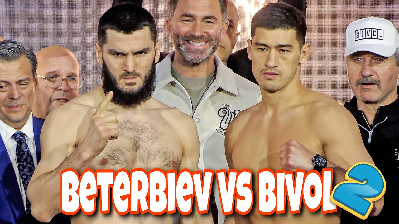 Artur Beterbiev vs Dmitry Bivol 2: Full Weigh-In and Face-Off