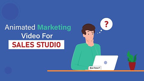 Sales Studio Explainer Video | Marketing Animation by MotionGility