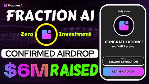 Fraction AI Testnet Airdrop Free to Join with $6 Million Funding || by Perfect Player