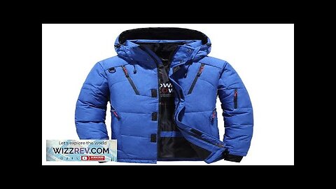 Thick Warm Padded Snow Coat men Oversize Down Jacket Male Winter Parkas Review