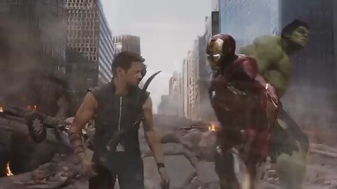 Hulk smash scene. I'm always angry#avengers marvel