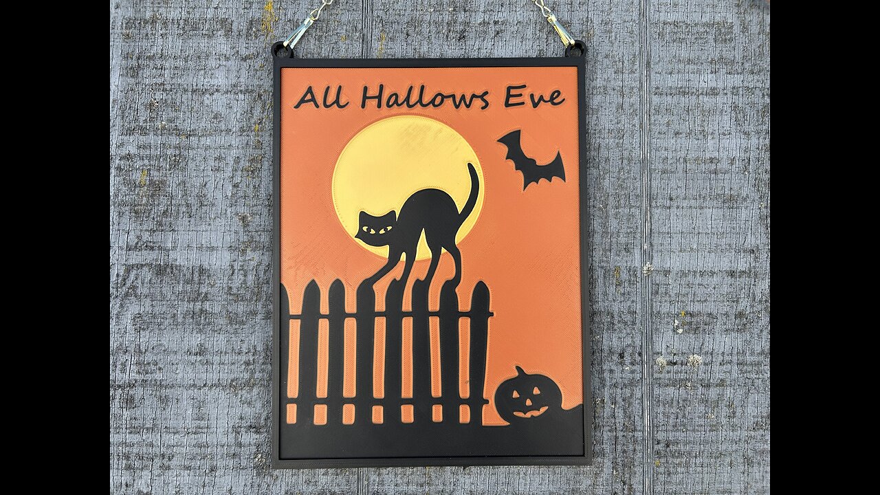Hallow Eve Sign
