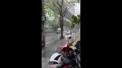big rain today in bangkok