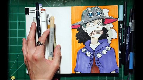 Usopp the Exorcist (Full Drawing)