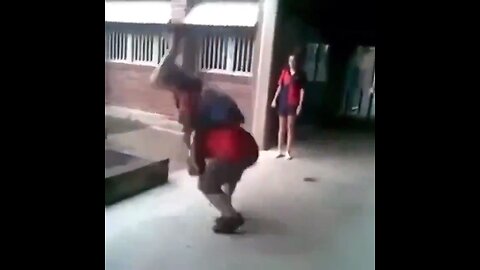 Threw him like a swift