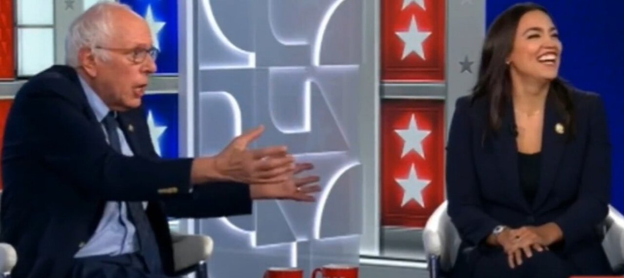EXPOSED: Bernie & AOC Squirm When Asked to Credit Trump for Gaza Ceasefire – Hypocrisy or Heartfelt?